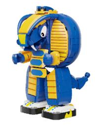 【拼奇積木】拼奇小王子聯名創意積木書立架益智辦公室擺件玩具 歷史價格詳細信息