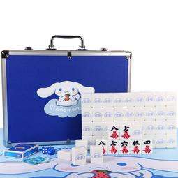 手搓麻將牌家用卡通可愛紅色KT貓黑色中大號網紅40號42號44號麻將 歷史價格詳細信息