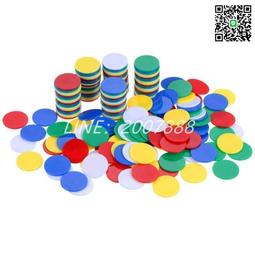 籌碼塑料圓片麻將撲克籌碼幣定制無面值遊戲代幣教具號碼牌小牌子[籌碼] 歷史價格詳細信息