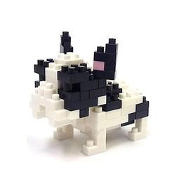 TOY CITY~已拆展示品 河田 kawada nanoblock NBC-050 白色鬥牛犬 動物 價格比較,價格查詢,歷史價格詳細信息
