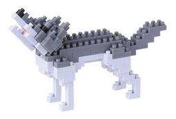 TOY CITY~已拆展示品 河田 kawada nanoblock NBC-050 白色鬥牛犬 動物 歷史價格詳細信息