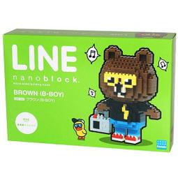 nanoblock河田積木LINE熊大上班族&B-BOY (日本製不分售) 歷史價格詳細信息