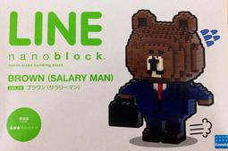 nanoblock河田積木LINE熊大上班族&B-BOY (日本製不分售) 歷史價格詳細信息