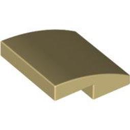 全新LEGO樂高砂色曲面【10314】Brick 1x4x1 1/3 Curved (T1) 6019724 6191 歷史價格詳細信息