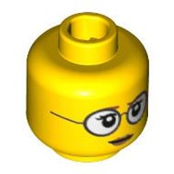 全新樂高人偶MOC黃色黑面罩細鬍人頭【12814】Mask Black Eyeholes Thin Moustache 歷史價格詳細信息