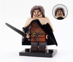 【台中積木老頑童玩具屋】XP042 科睿袋裝積木人偶 冰與火之歌權力遊戲 中古世紀 奈德史塔克 歷史價格詳細信息