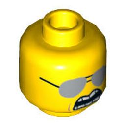 全新LEGO樂高黃色人偶頭1顆【98550】Head Hair on Back 6384086 歷史價格詳細信息
