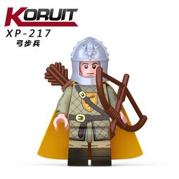 【台中積木老頑童玩具屋】XP219 科睿袋裝積木人偶 冰與火之歌 權力遊戲 中古城堡 斧步兵 KT1029 歷史價格詳細信息