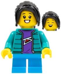 【小荳樂高】LEGO 新春系列 小女孩 Child Girl 馬尾 (80109原裝人偶) hol276 歷史價格詳細信息