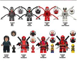 【積木反斗城】猛毒 毒液暴亂屠殺血清 反毒液大人偶X0327人偶英雄蜘蛛人蜘蛛/相容樂高LEGO積木      此為正常 歷史價格詳細信息