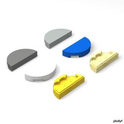 滿300出貨小顆粒積木moc配件14769pb196 木柴樹樁年輪印刷零件 歷史價格詳細信息