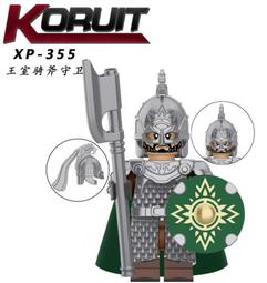 【台中積木老頑童玩具屋】XP356 袋裝積木人偶 中古世紀城堡系列 劍盾手 中古洛汗騎士守衛 哈比人 魔戒 歷史價格詳細信息