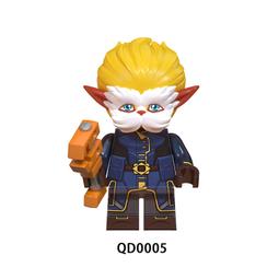 【台中積木老頑童玩具屋】QD0001 袋裝積木人偶 LOL 英雄聯盟 希爾科 歷史價格詳細信息