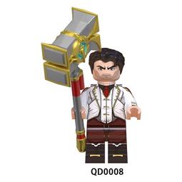 【台中積木老頑童玩具屋】QD0001 袋裝積木人偶 LOL 英雄聯盟 希爾科 歷史價格詳細信息