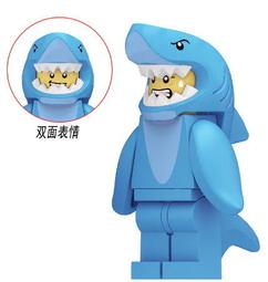 【台中老頑童玩具屋】品高袋裝積木人偶 幽靈殭屍鯊魚 機械鯊魚 加勒比海盜 / XL001 歷史價格詳細信息