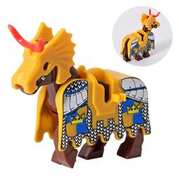 【台中積木老頑童玩具屋】FJ817 袋裝積木人偶 中古世紀城堡系列 藍龍國戰馬 歷史價格詳細信息