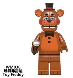 【台中積木老頑童玩具屋】WM833 袋裝積木人偶 恐怖午夜熊系列 海盜狐狸 玩具熊的五夜驚魂 歷史價格詳細信息