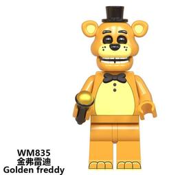 【台中積木老頑童玩具屋】WM833 袋裝積木人偶 恐怖午夜熊系列 海盜狐狸 玩具熊的五夜驚魂 歷史價格詳細信息