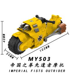 【台中積木老頑童玩具屋】MY603 袋裝積木人偶 星際戰士 帝國之權 太空陸戰隊 戰錘40K 帝國機器人戰士 歷史價格詳細信息