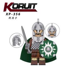 【台中積木老頑童玩具屋】XP556 袋裝積木人偶 中古世紀城堡系列 冰與火之歌 權力遊戲 波頓剝皮巨盾兵 歷史價格詳細信息