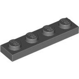 全新樂高LEGO深灰色薄板附把【2540】Plate 1x2 Handle on Side 4210660 歷史價格詳細信息