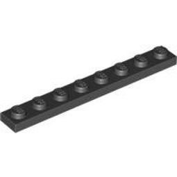 全新LEGO樂高黑色薄板【3623】Plate 1 x 3 (B3) 362326 歷史價格詳細信息