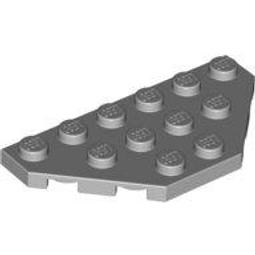 全新樂高淺灰斜切薄板【54383+54384】Wedge Plate 6x3(D7+C2)4282786 4282789 歷史價格詳細信息