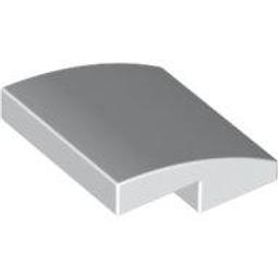 全新LEGO樂高白色曲面磚【6215】Brick 2x3 with Curved Top 621501 歷史價格詳細信息