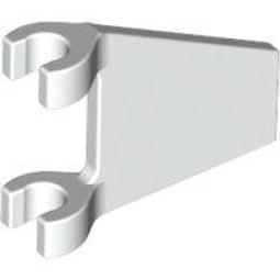 全新樂高LEGO白色雙邊反斜磚【52501】Slope Inverted 45 6x1 Double 4259937 歷史價格詳細信息