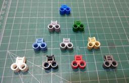 Lego 樂高 二手 32015 112.5度 五號 十字軸 圓孔 接頭 連接器 Axle Pin Connector 歷史價格詳細信息