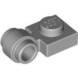 全新LEGO樂高淺灰色薄板附環【4081】Plate Clip Light 4632575 6281998 歷史價格詳細信息