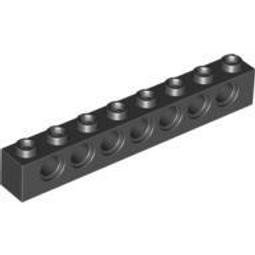 全新LEGO樂高黑色軸孔磚【73230】Brick 1x1 Axle Hole 6344819 歷史價格詳細信息