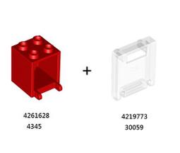 ◎朵依小舖◎LEGO◎1x2x1 Red Panel 486521/4865 紅色 壁板 側板 歷史價格詳細信息
