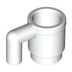 【樂高大補帖】LEGO 樂高 白色 杯子 酒杯 馬克杯 咖啡杯 配件【4659665/3899/70620】MU-1 歷史價格詳細信息