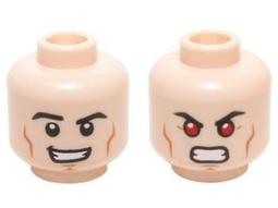 【樂高大補帖】LEGO 樂高 膚色 貓女臉【6056368/15779/3626cpb1092/76013】MD-8 歷史價格詳細信息