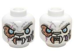 【樂高大補帖】LEGO 樂高 白色 Chima老虎臉【6072955/3626cpb1139/70224】MD-8 價格比較,價格查詢,歷史價格詳細信息