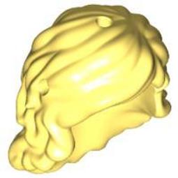 【樂高大補帖】LEGO 樂高 亮黃色 大波浪髮 樂高旗艦店 LCS BAM【20595】MH-26 歷史價格詳細信息