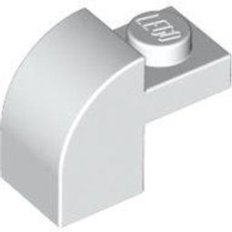 【樂高大補帖】全新樂高 白色 1/4圓形平板 1x1【6172366/25269】PS-61 歷史價格詳細信息