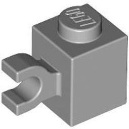 全新樂高淺灰色夾磚(2個3元)【60475】Brick 1x1 Clip 6345426 4533772 歷史價格詳細信息