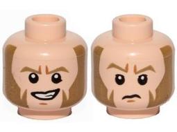 【樂高大補帖】LEGO 樂高 膚色 貓女臉【6056368/15779/3626cpb1092/76013】MD-8 歷史價格詳細信息