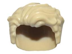 【樂高大補帖】LEGO 樂高 米色 馬尾髮 瀏海 頭髮【6108536/18227/87990/8833】MH-12 歷史價格詳細信息