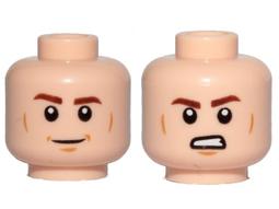 【樂高大補帖】LEGO 樂高 膚色 貓女臉【6056368/15779/3626cpb1092/76013】MD-8 歷史價格詳細信息