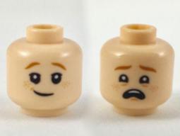 【樂高大補帖】LEGO 樂高 膚色 貓女臉【6056368/15779/3626cpb1092/76013】MD-8 歷史價格詳細信息