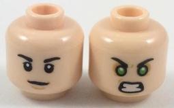 【樂高大補帖】LEGO 樂高 膚色 貓女臉【6056368/15779/3626cpb1092/76013】MD-8 歷史價格詳細信息