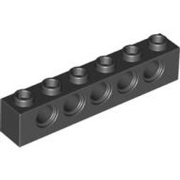 全新LEGO樂高黑色軸孔磚【73230】Brick 1x1 Axle Hole 6344819 歷史價格詳細信息
