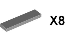 全新LEGO樂高淺灰色平板【3069】Tile 1x2 4211414 歷史價格詳細信息