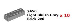 【磚樂】10個一組 GO樂高15535 6179186Tile Round 2x2 with Hole淺灰色中空圓型平板 歷史價格詳細信息