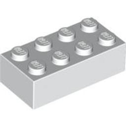 全新LEGO樂高白色2轉1薄板(可5個8元)【15573】Plate 1x2 Stud (W5) 6051511 歷史價格詳細信息