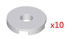 平滑磚 2x2 淺灰色 14719【必買站】樂高零件 歷史價格詳細信息