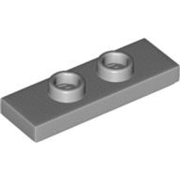 【樂高大補帖】全新樂高 淺灰色 2轉1薄板 1x2【6066097/3794/15573】PS-92 歷史價格詳細信息